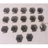 17x CWC British Army & Royal Marine issue quartz wristwatches - details in description