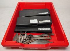 Engineers measuring tools - mixed Vernier calliper 6 inch - 12 units