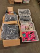 Party & Entertainment consumables - Mixed paper cups, plates, napkins, fancy dress