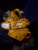 J Barnsley Cranes Ltd YHSY/32 manual chain hoist SWL: 32 tonne with 2x metal chain holders