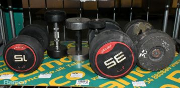 Various single dumbbells - Jordan Fitness, Powersport - full details in description
