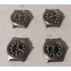 4x CWC W10-6645-99 British Army issue quartz wristwatches - 1998 - details in description - Image 1 of 9
