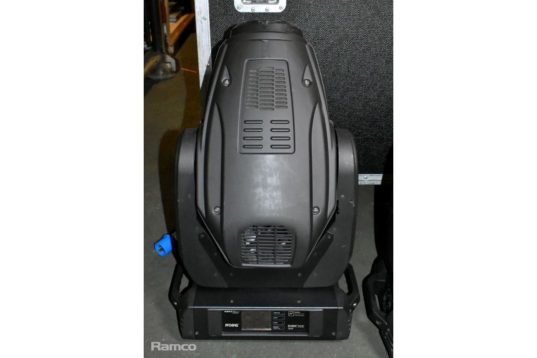 2x Robe Robin 600 spot lights in wheeled flight case - W 820 x D 590 x H 870mm - Image 6 of 13
