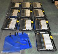 10x DraegerMan PSS Merlin telemetry entry control boards - W 480 x D 60 x H 760mm