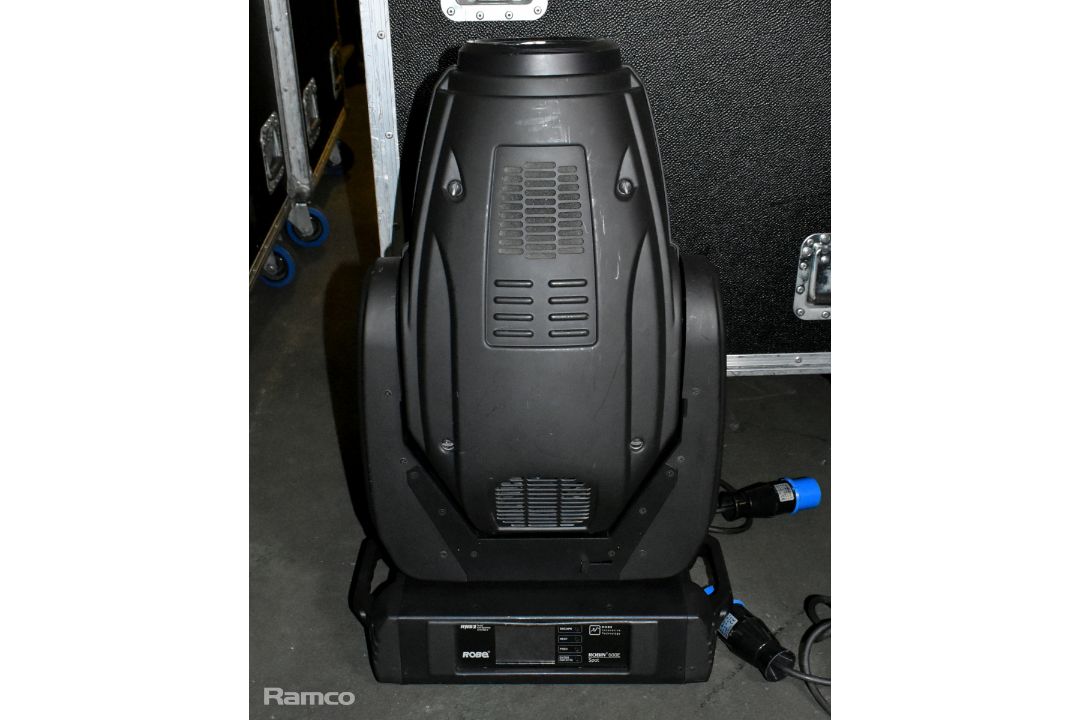 2x Robe Robin 600 spot lights in wheeled flight case - W 820 x D 590 x H 870mm - Image 6 of 10