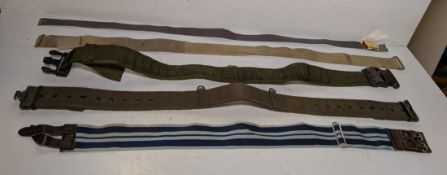 64x British Forces belts - various types and sizes