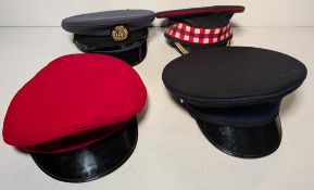 55x British Forces caps - various divisions - mixed sizes