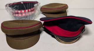 53x British Forces caps - various divisions - mixed sizes