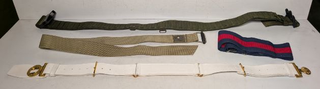 60x British Forces belts - various types and sizes