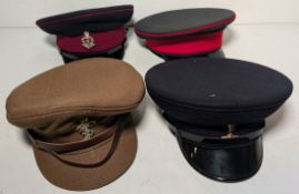 52x British Forces caps - various divisions - mixed sizes