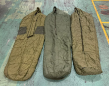 30x Medium weight sleeping bags - various types - may include arctic