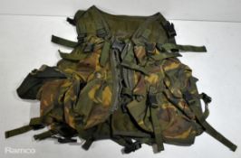 Various types of ex-military DPM accessories - 166kg – may require repair / be incomplete - see pics