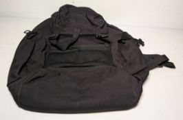 30x Field 30L black rucksacks - may be missing zipper pull tab