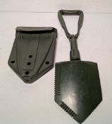 13x British Forces collapsible shovels
