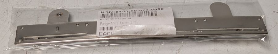 British Army Surplus - mixed metal medal bar - lengths: 4 bar - approx 500 total