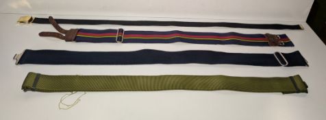 135x British Forces belts - various types and sizes