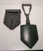 13x British Forces collapsible shovels