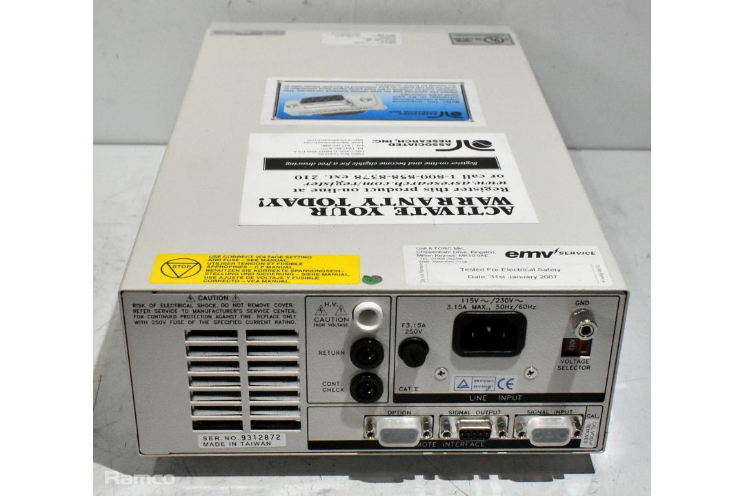 Associated Research INC 3605 AC withstand voltage tester in flight case - W 490 x D 390 x H 185mm - Image 3 of 7