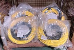 10x CommScope ULL, B2, A2, MP012, F-UC, 144F, 45M-UK12 fibre trunk cables