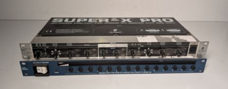 Behringer Super-X Pro CX2310 high precision stereo 2/3-way crossover & more - see description