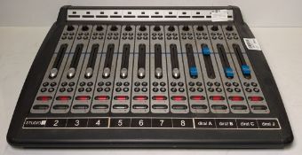 Axia Audio Element Control Surface 12-faders for radio broadcast - W 640 x D 520 x H 115mm