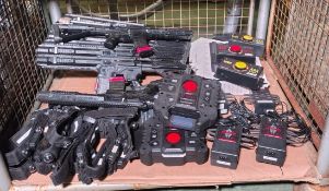 Laserwar laser tag equipment - rifles, headbands, chargers & more - full details in the description