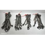 4x Bundles of ring spanners - mixed sizes