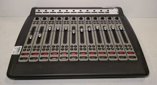 Axia Audio Element Control Surface 12-faders for radio broadcast - W 640 x D 520 x H 115mm