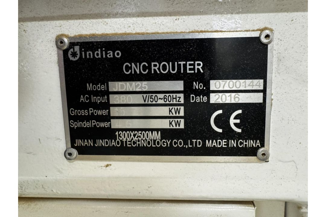 CNC router model JDM25 – DOM 2016 - COLLECTION ONLY - SEE DESCRIPTION - Image 13 of 13
