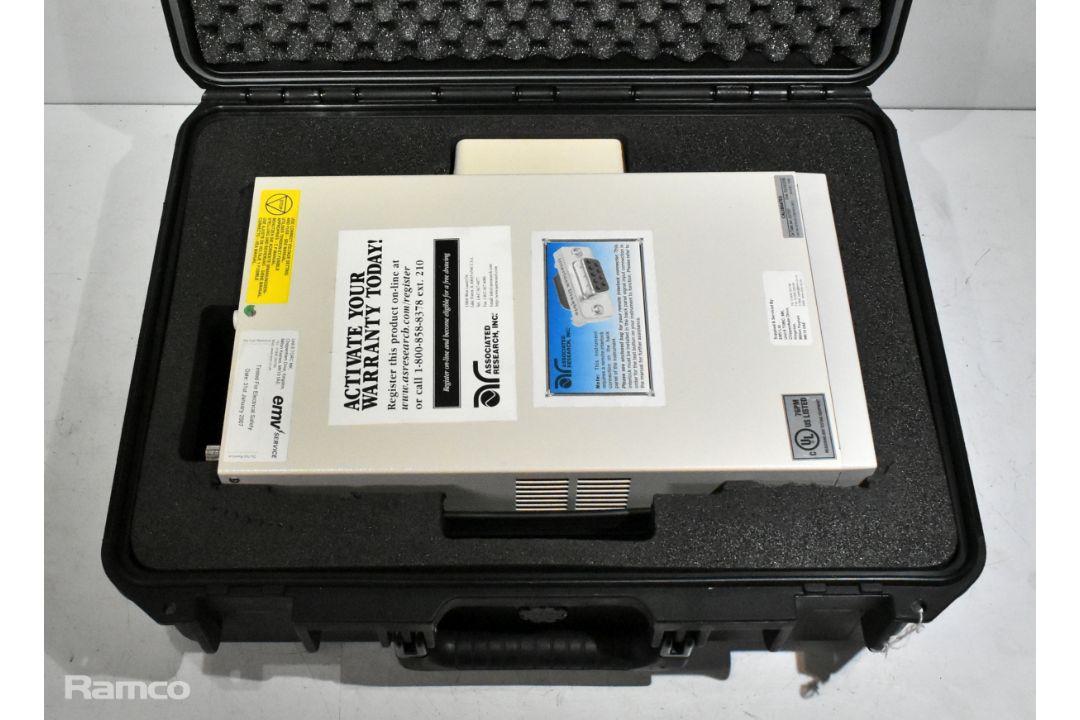Associated Research INC 3605 AC withstand voltage tester in flight case - W 490 x D 390 x H 185mm - Image 7 of 7