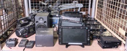 Audio visual equipment - camcorders, camera, speakers, monitors and more - SEE DESC. FOR DETAILS