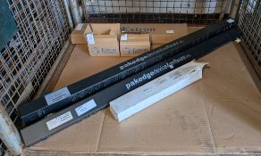 Pakedge P20E Modem/router boot sequence units, Extron 2x cable cubby 202 retractor bracket & more