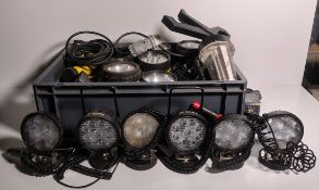 Workshop lighting - hand torches, head torches and magnetic mount lights