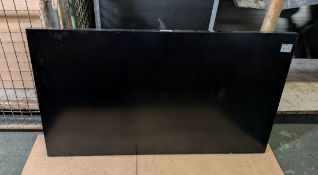 NEC MultiSync X555UNS LCD monitor with mount brackets