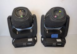 2x Chauvet DJ Intimidator Hybrid 140SR head light fixtures