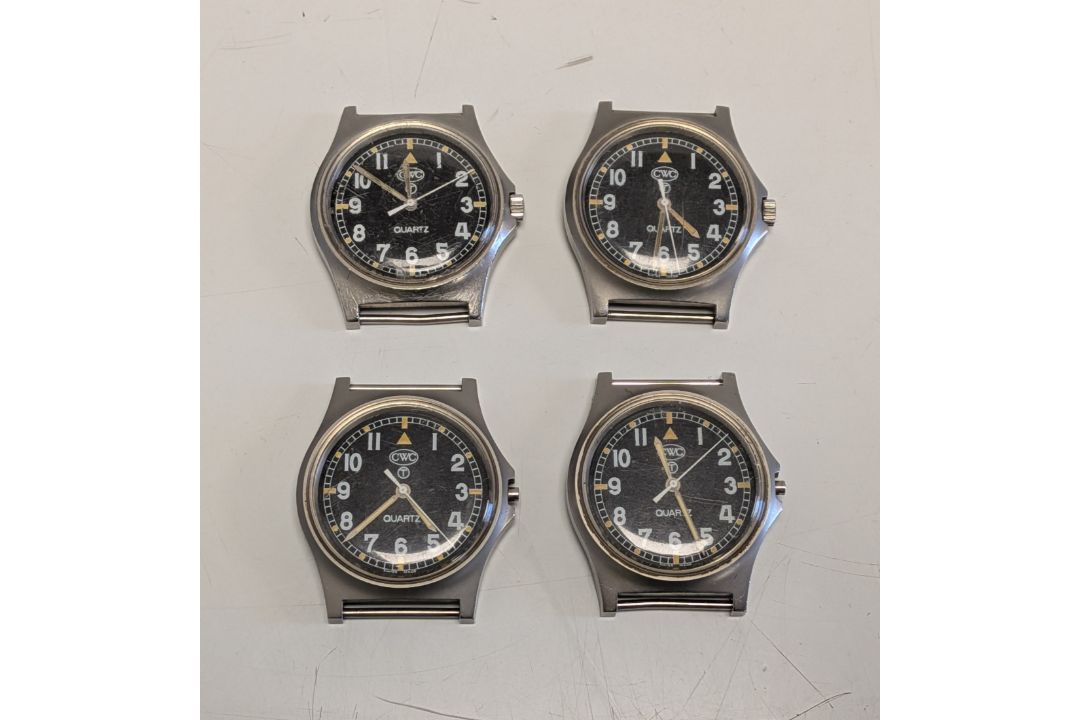 4x CWC W10-6645-99 British Army issue quartz wristwatches - full details in the description - Image 1 of 2