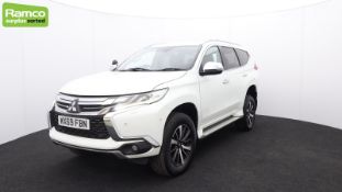 2019 Mitsubishi Shogun Sport 2.4L DI-D 4 Auto – WX69 FBN - full details in the description