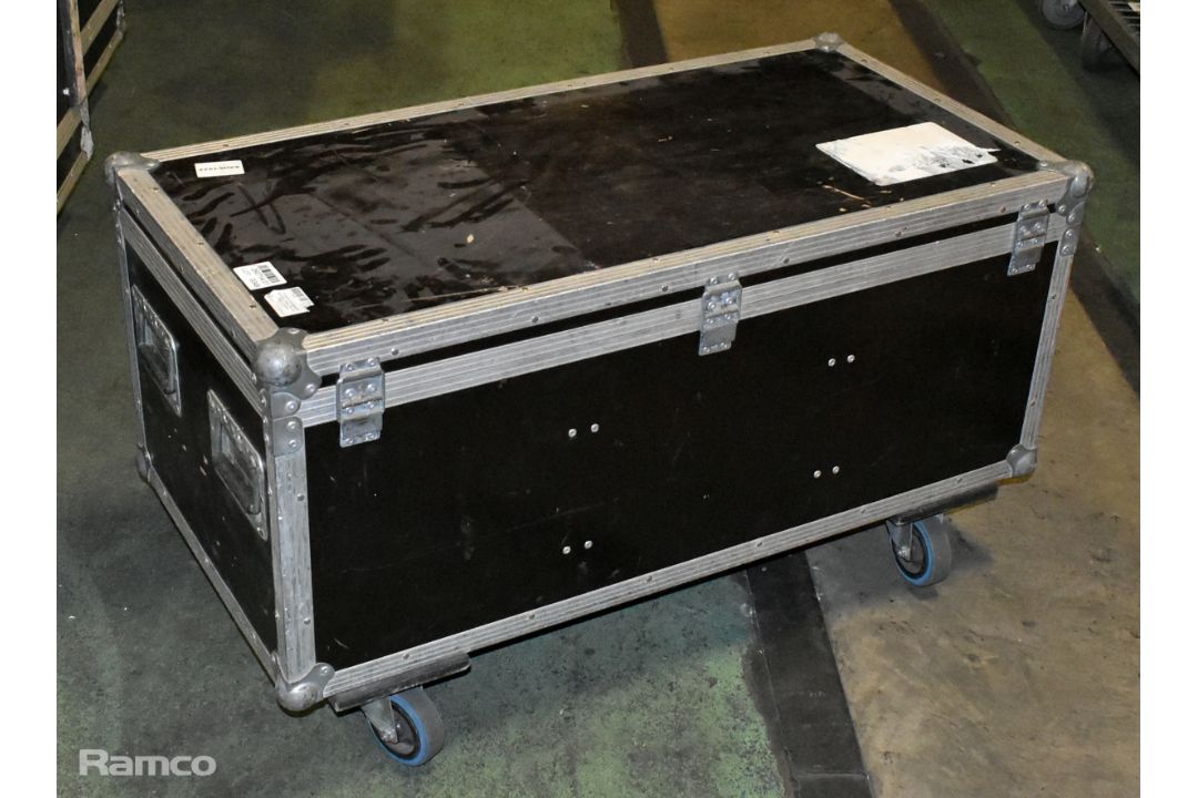 Thomann black wheeled flight case - Empty - W 1020 x D 520 x H 570mm - Image 3 of 4