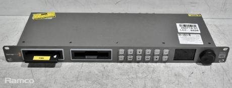Black Magic HyperDeck Studio SSD recorder with Samsung 250GB SSD drive - 1U rack mountable