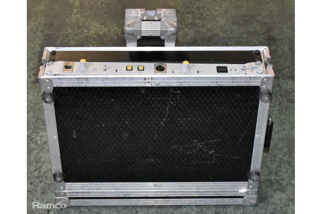Metro Audio CMS2 talkback master station CMS2 in 2U flight case - Image 1 of 5