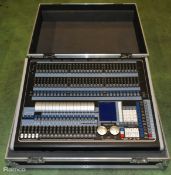 Pearl 2010 - Stage moving light controller unit with Black/silver flight case - spares or repairs