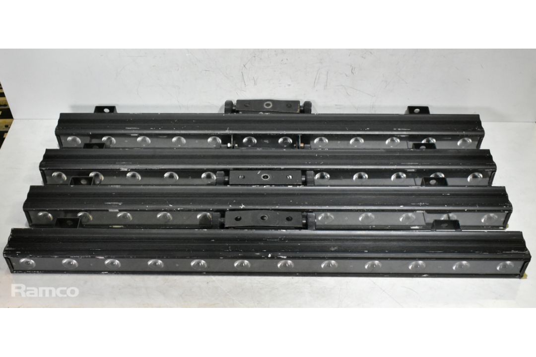 16x Chauvet Colorband Pix in 5 Star wheeled flight case - W 1200 x D 600 x H 710mm - Image 7 of 16