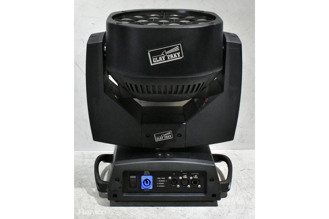 Clay Paky 3x Aleda B-EYE K10 C61419 moving LED wash light with wheeled flight case - Image 12 of 20