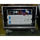 APC SURT5000XLI power supply with 2x Olson 7-IED distribution panel within wheeled flight case - Image 3 of 7