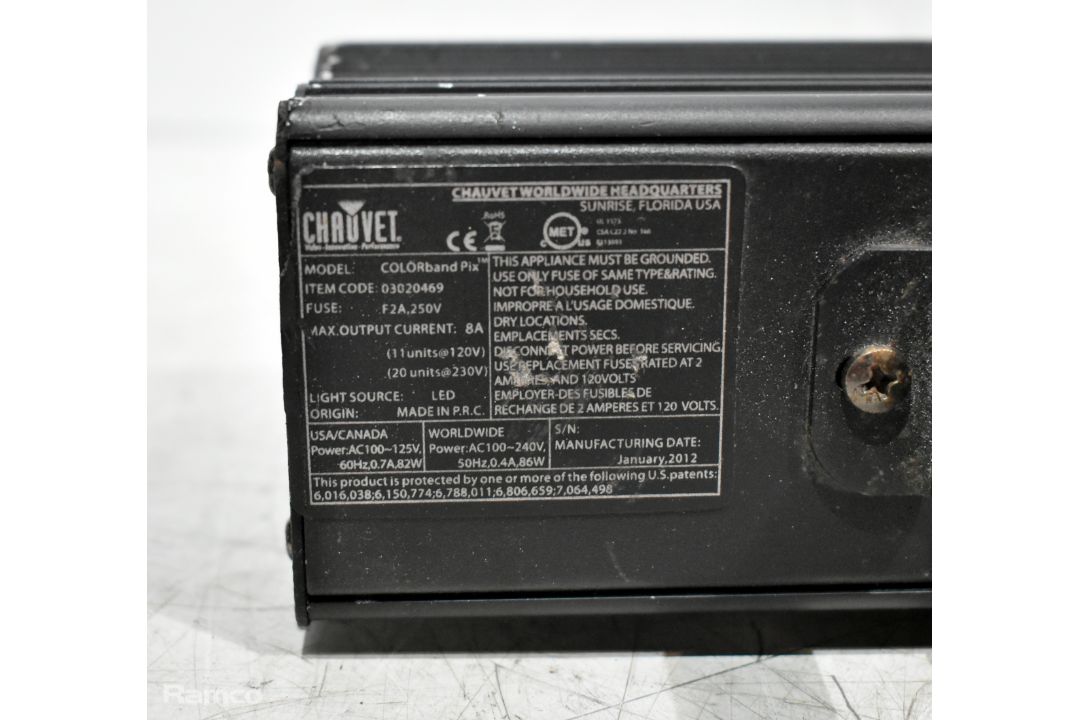 16x Chauvet Colorband Pix in 5 Star wheeled flight case - W 1200 x D 600 x H 710mm - Image 13 of 16