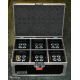 6x Chauvet DJ FreedomPar Quad-4IP battery uplighters in flight case - Image 1 of 13
