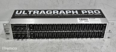 Behringer Ultragraph Pro FBQ3102 312 band graphic equaliser with FBQ feedback detection system