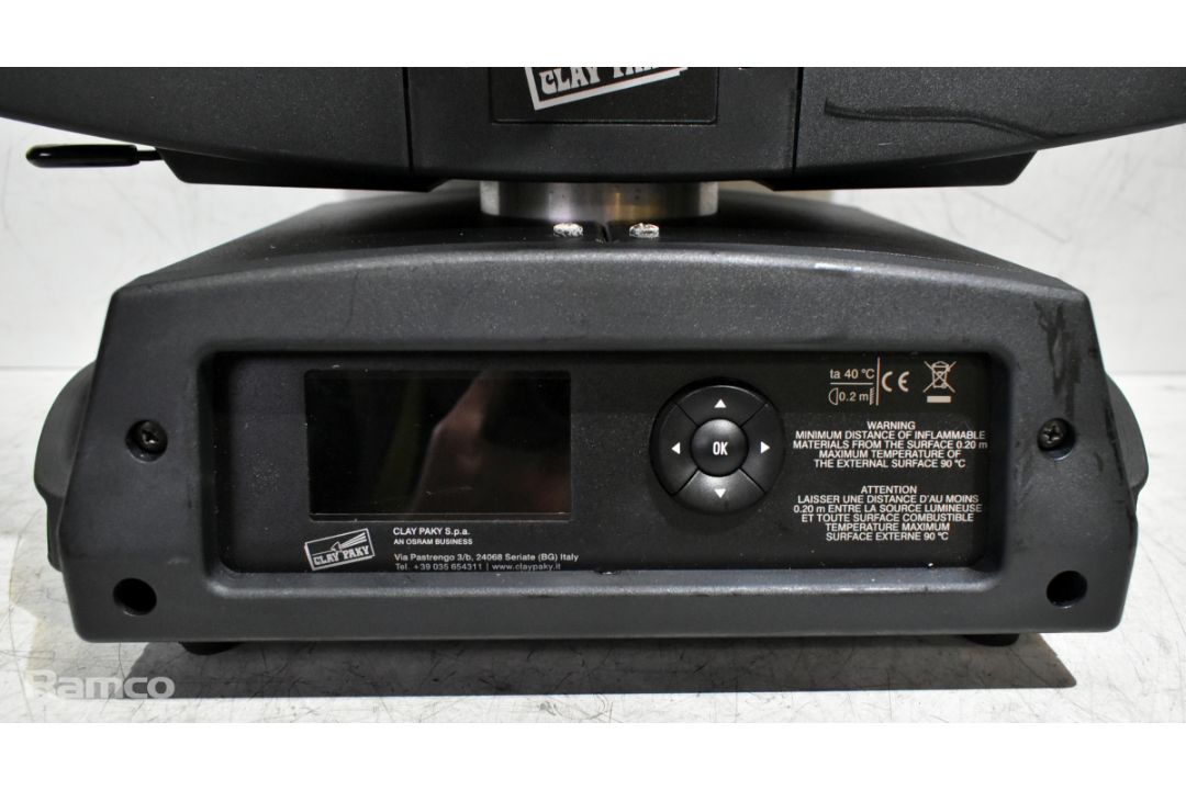 Clay Paky 3x Aleda B-EYE K10 C61419 moving LED wash light with wheeled flight case - Image 3 of 20
