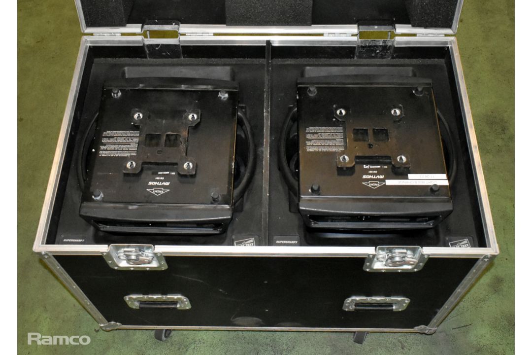 2x Clay Paky Mythos 2 C61391 - moving head beam light, 115/213V, with wheeled flight case - Image 10 of 13