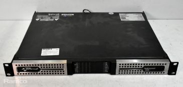 Powersoft Quattrocanali Series 2404 DSP professional audio amplifier - 1U rack mountable